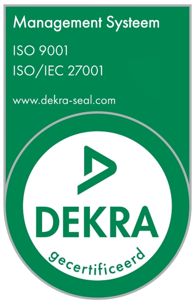 ISO 9001 & ISO/IEC 27001 Gecertificeerd